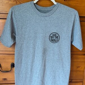 NWOT Vans Heather Gray Short Sleeve Tee - Adult Small